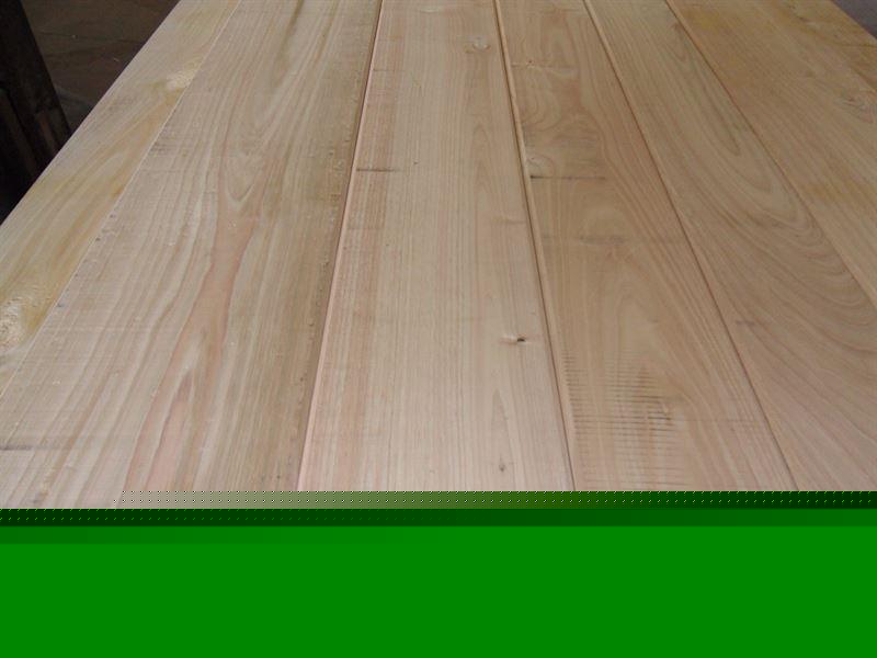 Tabla laminada de castaño